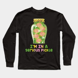 Cute And Funny Adventure Time Prismo Pickles Jar Long Sleeve T-Shirt